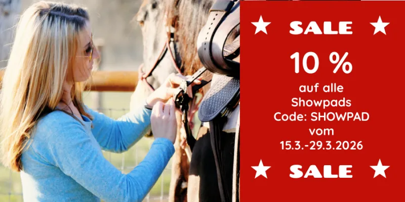 10% Rabatt auf alle Showpads