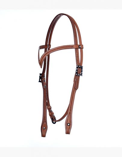 Headstall Small Snake Tooled #HS-1041