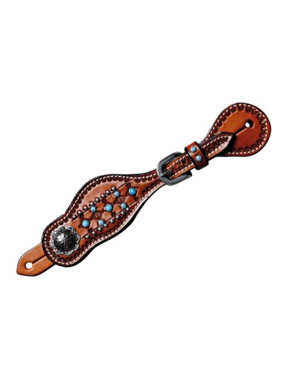 Spurstrap, Navajo Design Ladys Size #SPS-E-129