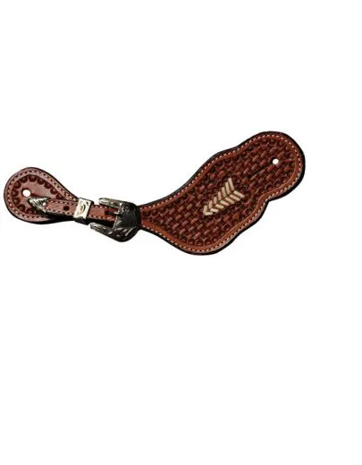 Spursstrap Baskettooled w. Silver #SPS-520