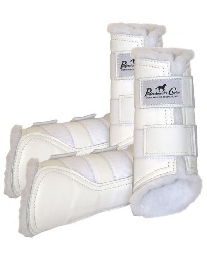 Leather Protection boots - White