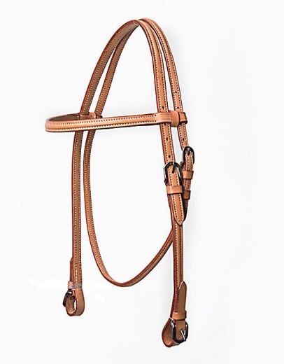 Headstall with quickchange bit lock