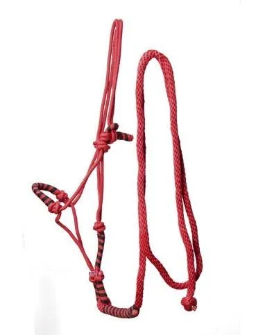 Set Knotenhalfter + Strick Pink