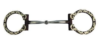 Offset Dee Snaffle bit