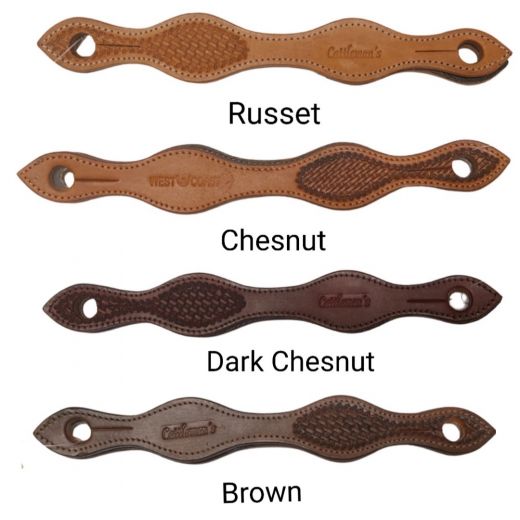 Leather slobberbars