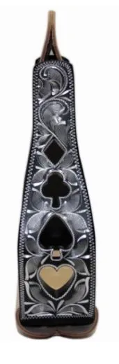 Steigbgel Alu Black Poker