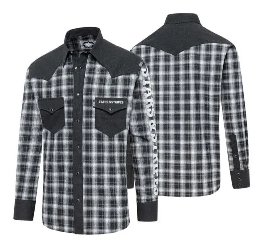 Western Hemd Black Stars