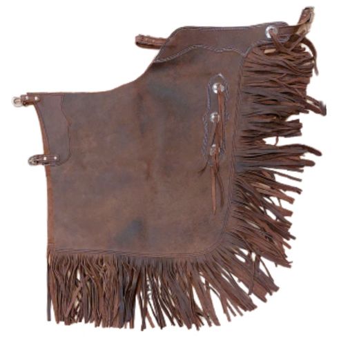 Chinks made of high quality leather for the Vaquero