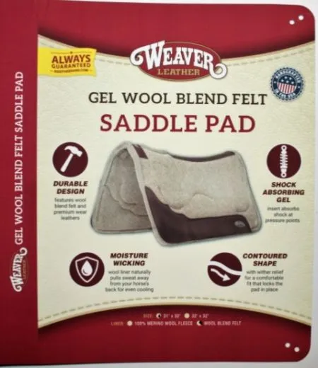 WEAVER Contoured GEL Filzpad WEAVER Contoured GEL Filzpad