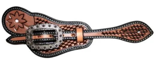 Sporenriemen Flower mit Basket