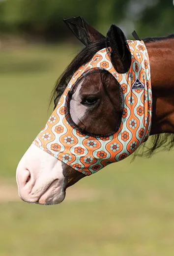 COMFORT FIT FLYMASK - NEW FLOWER