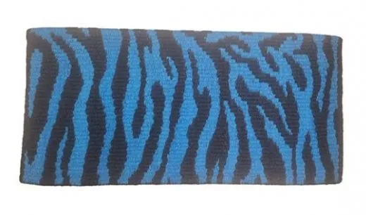 Showblanket Zebra Neon blue