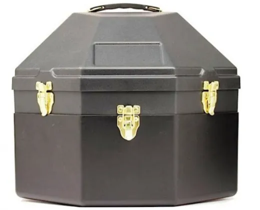 Hut Box - Kunststoff Doppelt Schwarz