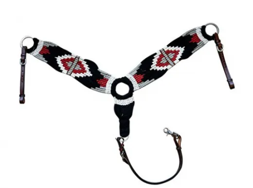 WOOLEN NAVAJO DESIGN Vorderzeug , COFFEE