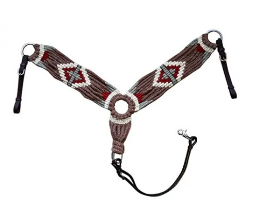 WOOLEN NAVAJO DESIGN Vorderzeug , TAN