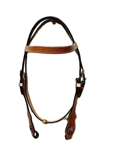 Western-Headstall mit Conchas