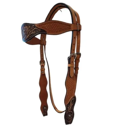 Western Headstall Arizona Flower