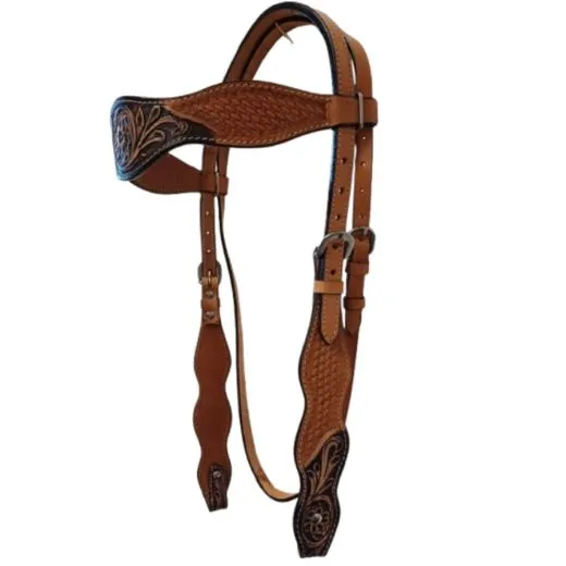 Western Headstall Arizona Flower