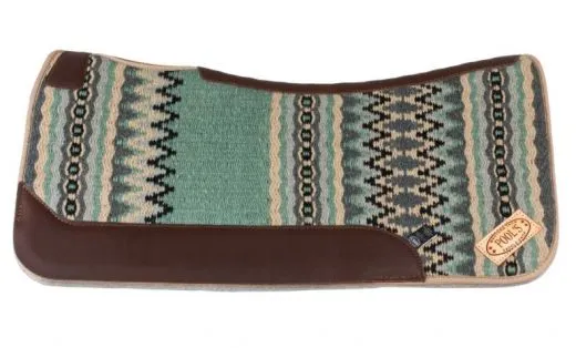 Western Filzpad mit hochwertigem Filz und stabiler Form f�r optimalen Sitz