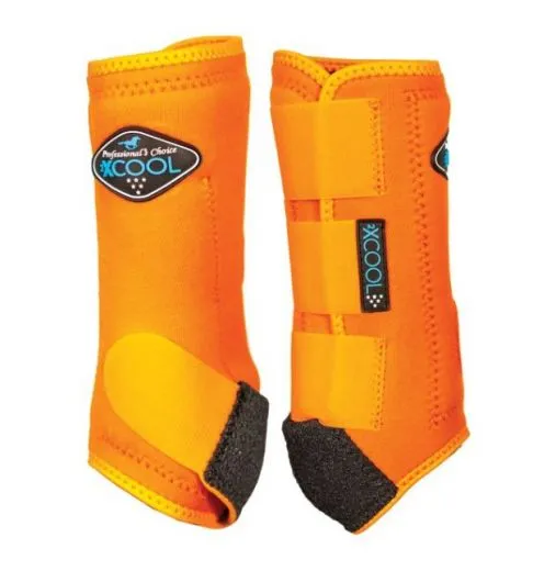 2X COOL FRONTBOOTS , ORANGE