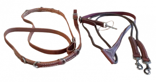 German Martingale mit geschlossenen Z�geln – Trainingshilfe am Pferd