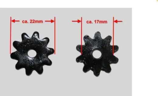 Sporenr�der Ersatzteile