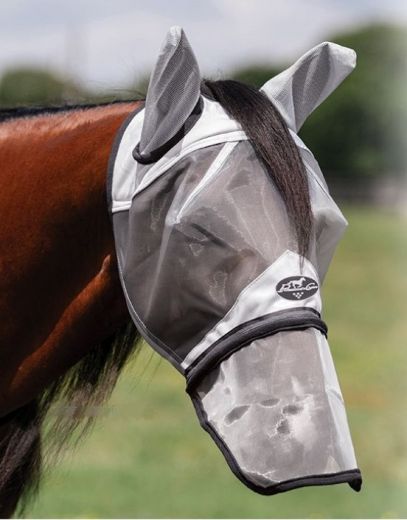 FLY SCREEN , W./ NOSE COVER , GREY