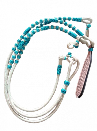 Romal Reins Ranch Line in T�rkis – Westernz�gel im California Style