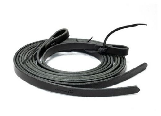 SPLIT LATIGO REINS 7ft x 5/8 BLACK
