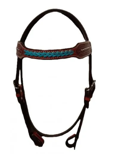 Western Kopfst�ck mit t�rkisem Stirnband
