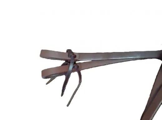 Western Z�gel ge�lt aus Leder als klassische Split Reins mit 8 ft L�nge