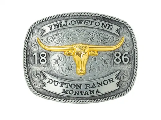 Yellowstone 1886 Dutton Ranch Buckle Yellowstone 1886 Dutton Ranch Buckle
