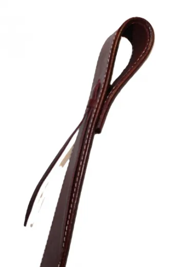 Latigo Tie Strap Stitched aus robustem Latigo-Leder als Sattelzubeh�r f�r Westerns�ttel und die Befestigung des Sattelgurtes.