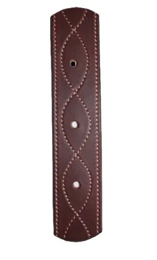 Off Billet aus Latigo-Leder mit vern�hter Stitched-Ausf�hrung zur Befestigung des Sattelgurtes am Westernsattel. Klassisches Western-Sattelzubeh�r.