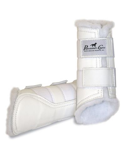 Leather Protection boots - White