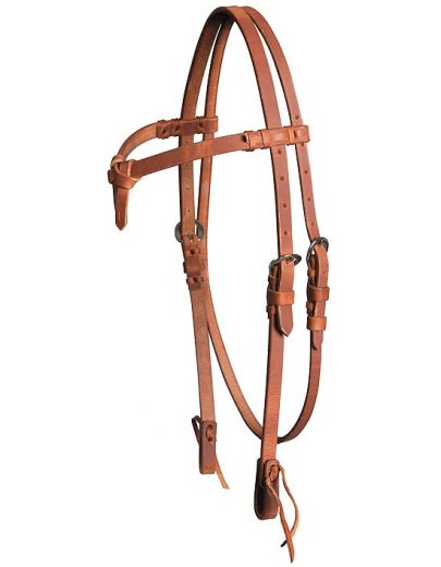 Working Headstall Knotted