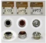 Magnetischer Startnummernhalter - 4er Set Magnetischer Startnummernhalter - 4er Set