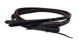 Heavy Oil Harness Split Reins 3/4
