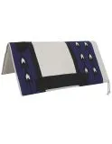 Westernpad Texas Rose, natur-blau