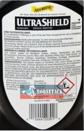 ULTRA SHIELD Stall - / Fliegenspray - 946ml. Sprayer