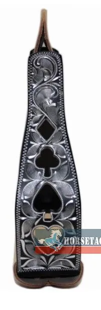 Steigbgel Alu Black Poker