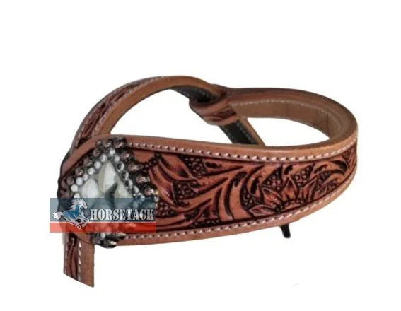 Zweiohr Showkopfstck Raute mit Flower Punzierung