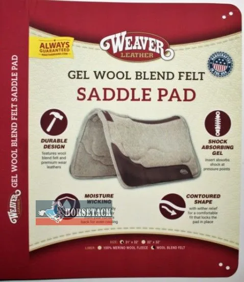 WEAVER Contoured GEL Filzpad