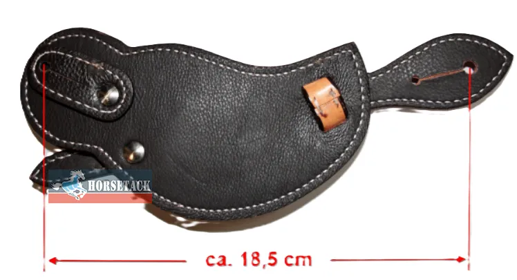 Sporenriemen mit schner Flower Punzierung