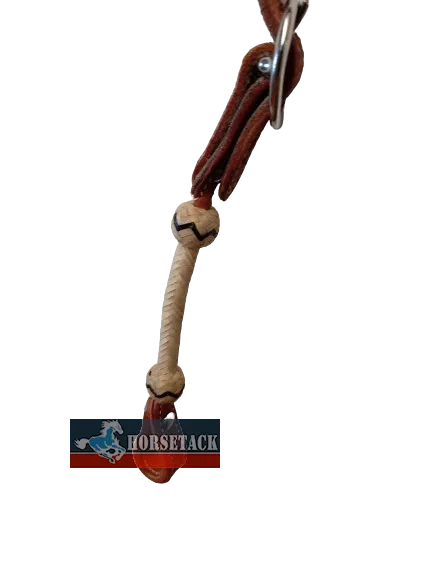 Zweiohr Trense mit Rohhaut