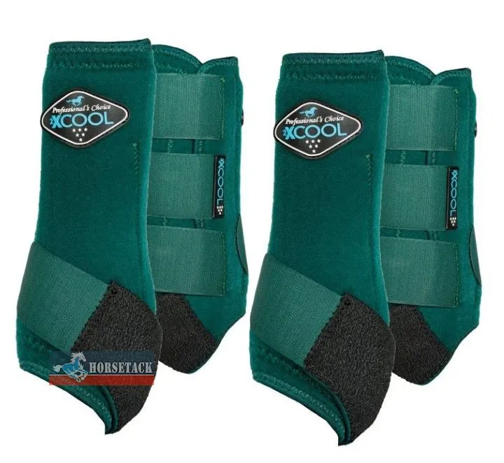 Professional’s Choice 2X Cool Valuepack Emerald Pferdegamaschen – Vorder‑ und Hinterbein