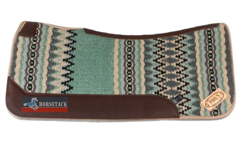 Western Filzpad mit hochwertigem Filz und stabiler Form f�r optimalen Sitz
