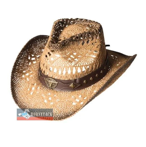 Westernstrohhut Sunset aus 100% Papierstroh