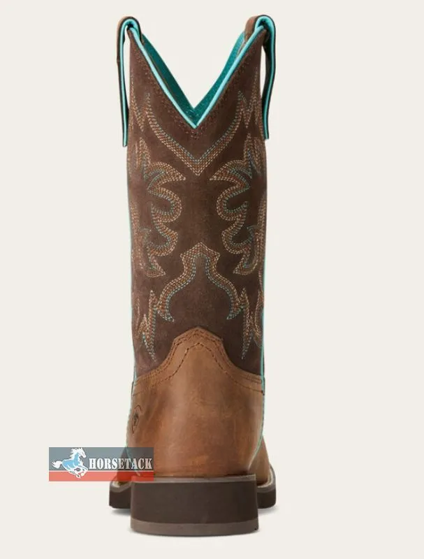 Seitennsicht des Westernstiefels