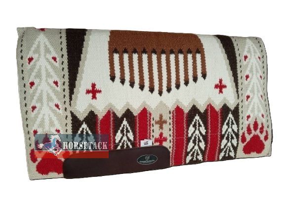 Western Show Pad BEAR Sand/ Red